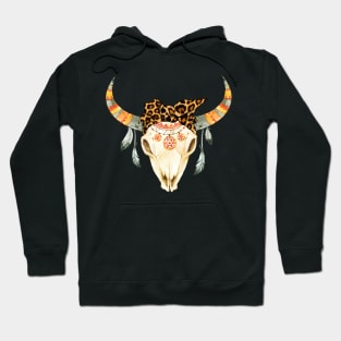 Deer Skull Bandana Hoodie